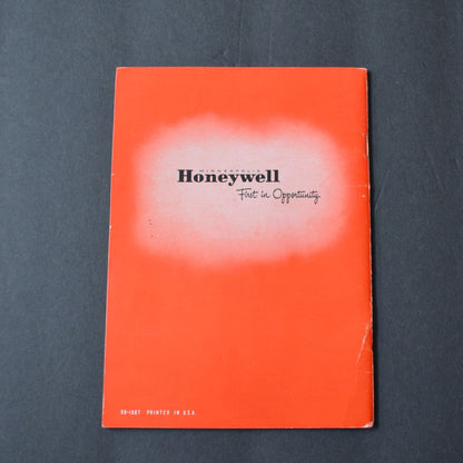 Your New Job Honeywell Minneapolis Minnesota Booklet 1950s