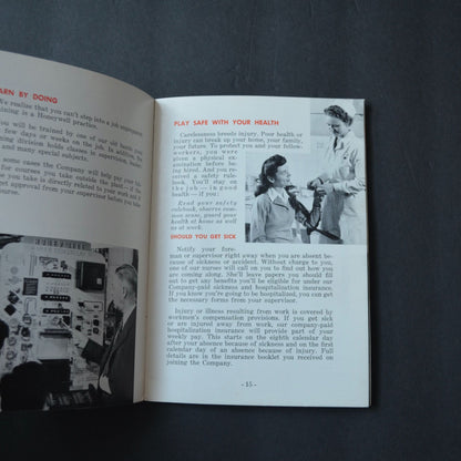 Your New Job Honeywell Minneapolis Minnesota Booklet 1950s
