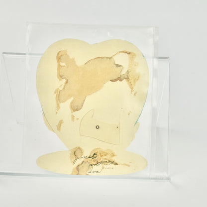 Vintage Valentine's Day Card Mechanical Dozen Egg-zactly