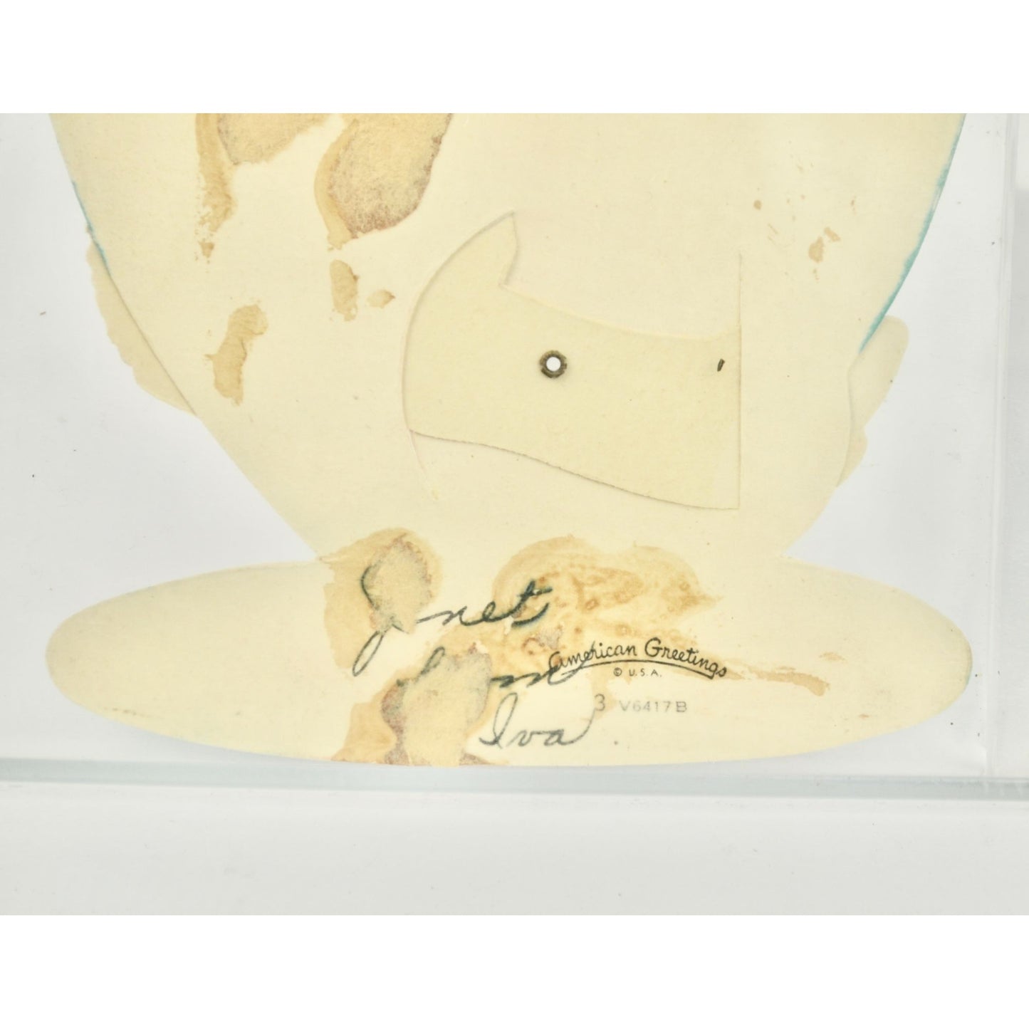 Vintage Valentine's Day Card Mechanical Dozen Egg-zactly