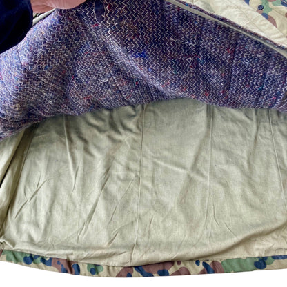 Vintage Romanian M94/M93 Military Parka Camouflage Army Jacket w/ Hood