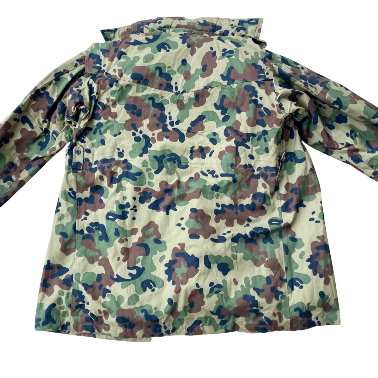 Vintage Romanian M94/M93 Military Parka Camouflage Army Jacket w/ Hood