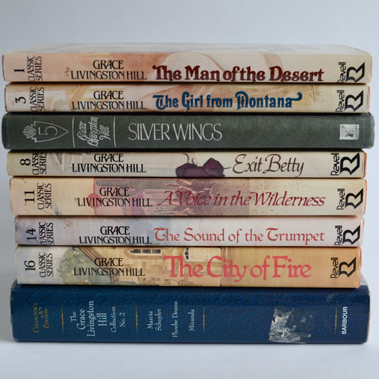 Grace Livingston Hill Hardcover Books Vintage Lot of 8