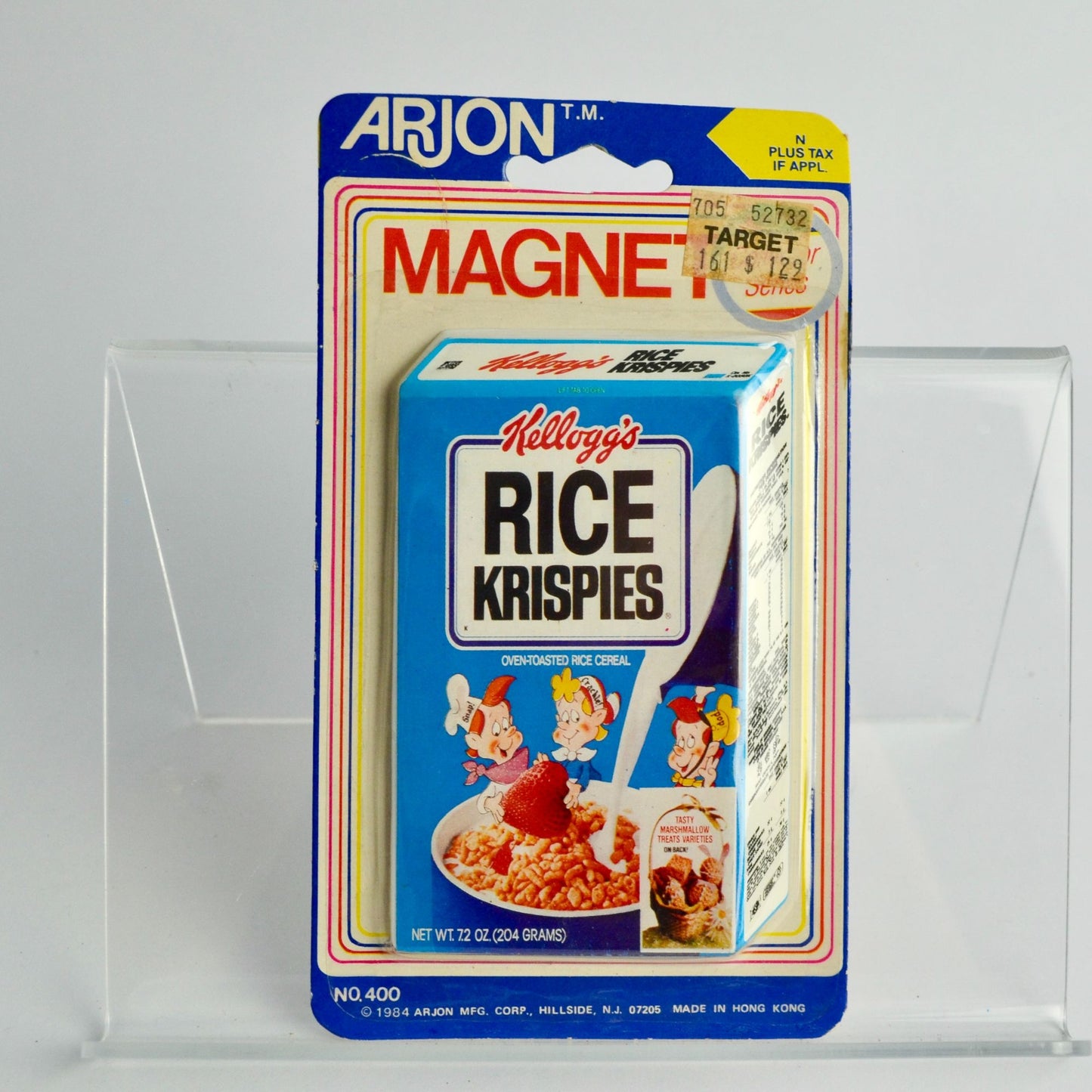 Arjon Kellogg's Rice Krispies 1984 Magnet Vintage NOS New