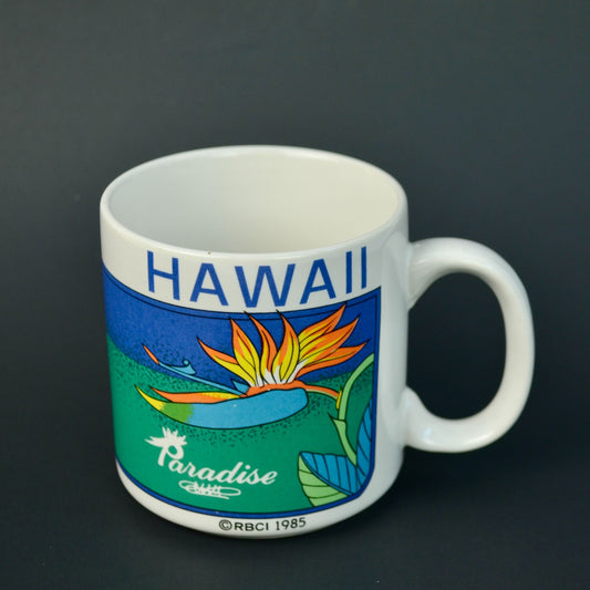 Hawaii RBCI 1985 Paradise Coffee Mug Vintage