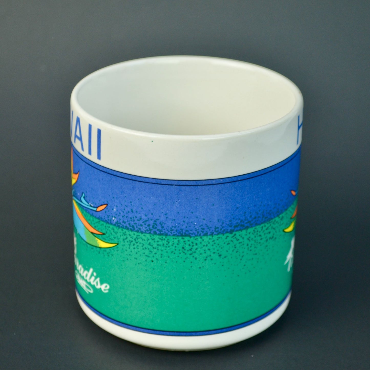 Hawaii RBCI 1985 Paradise Coffee Mug Vintage
