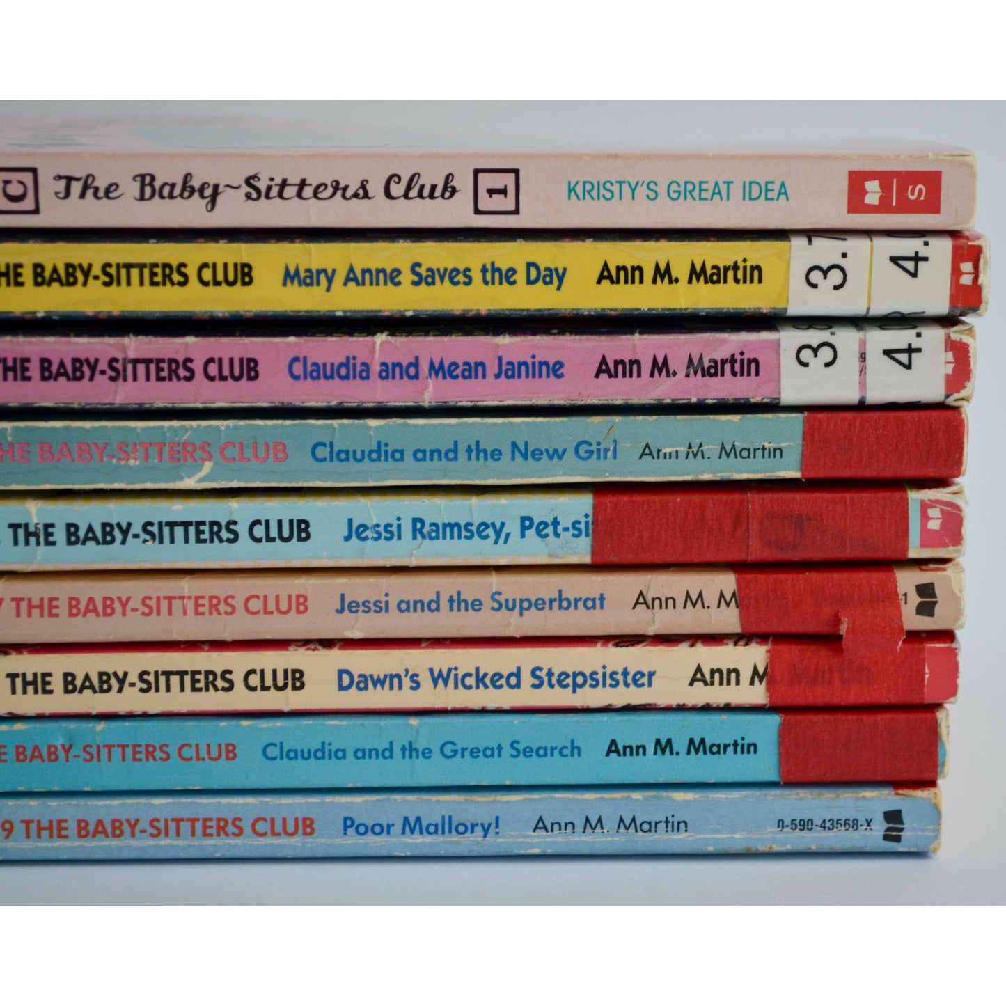 The Baby-Sitters Club Books Vintage Lot of 9