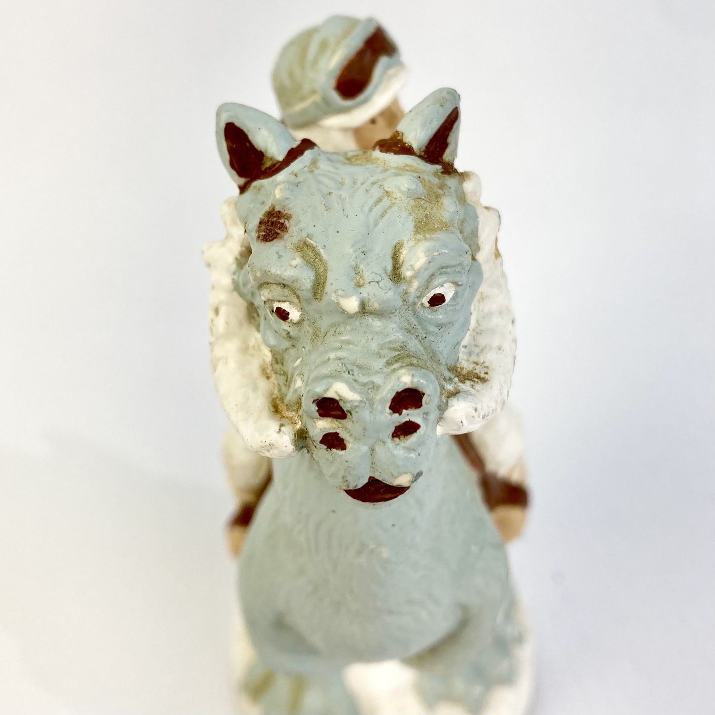 Vintage 1980 Fundimensions Luke Skywalker on TaunTaun Figurine Painted Plastic