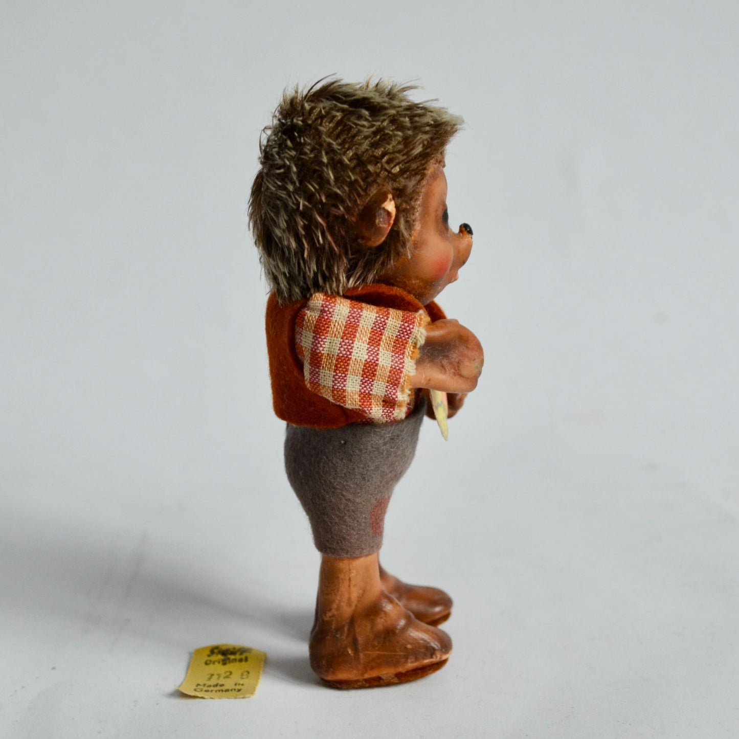 Steiff Hedgehog Macki 4.5" Doll Figure Figurine Vintage