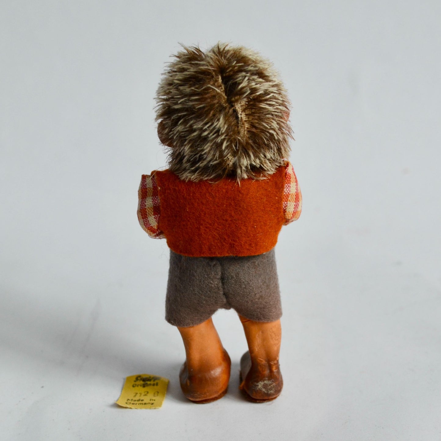 Steiff Hedgehog Macki 4.5" Doll Figure Figurine Vintage