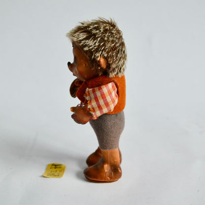 Steiff Hedgehog Macki 4.5" Doll Figure Figurine Vintage