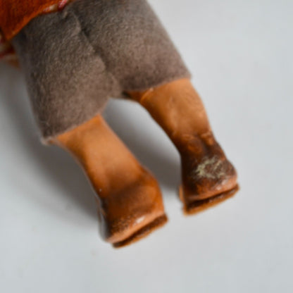 Steiff Hedgehog Macki 4.5" Doll Figure Figurine Vintage