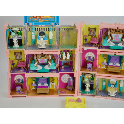 1999 Polly Pocket Dream Builders Mansion Playsets Lot of 6 Bluebird