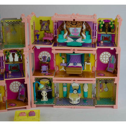 1999 Polly Pocket Dream Builders Mansion Playsets Lot of 6 Bluebird
