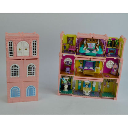 1999 Polly Pocket Dream Builders Mansion Playsets Lot of 6 Bluebird