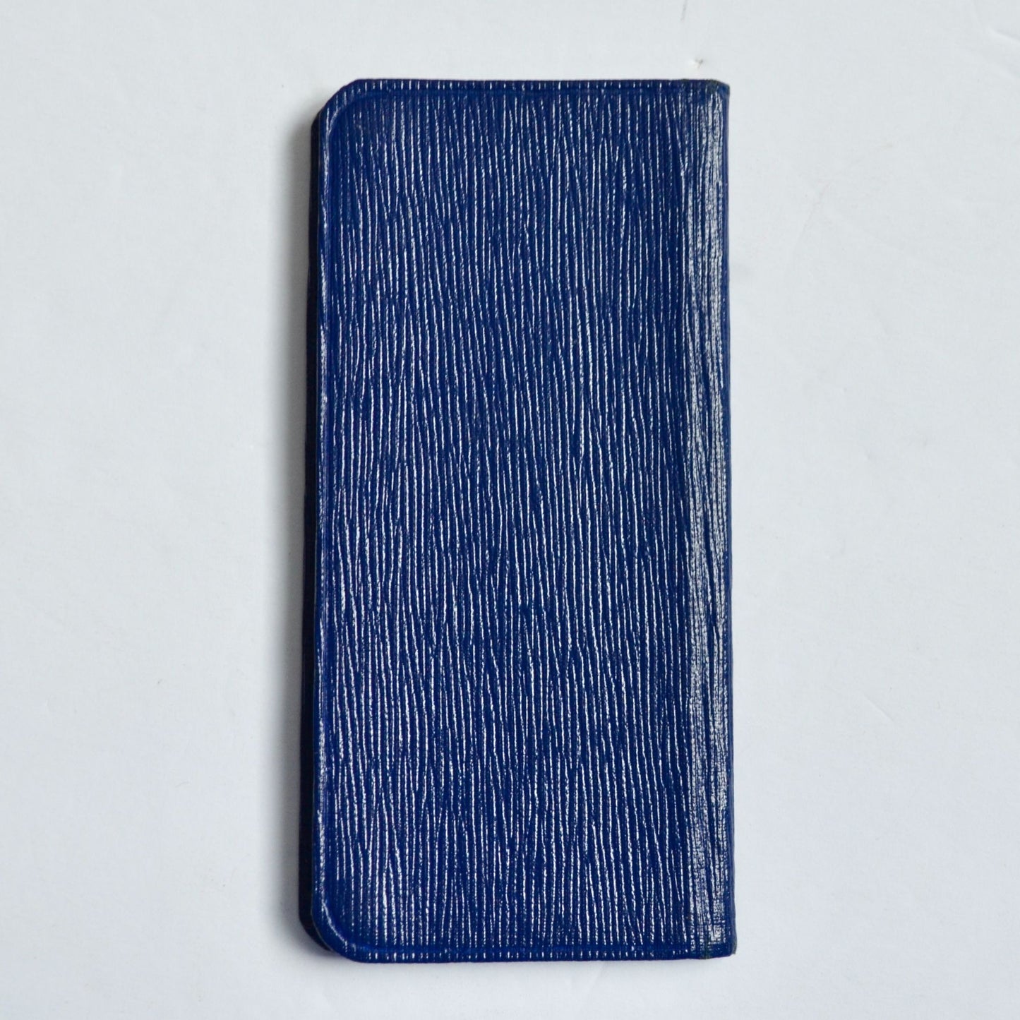 Vintage Memo Book Blue Lined Narrow Pocket Size