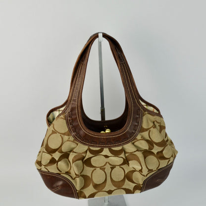 Coach 12232 Ergo Op Art Kisslock Brown