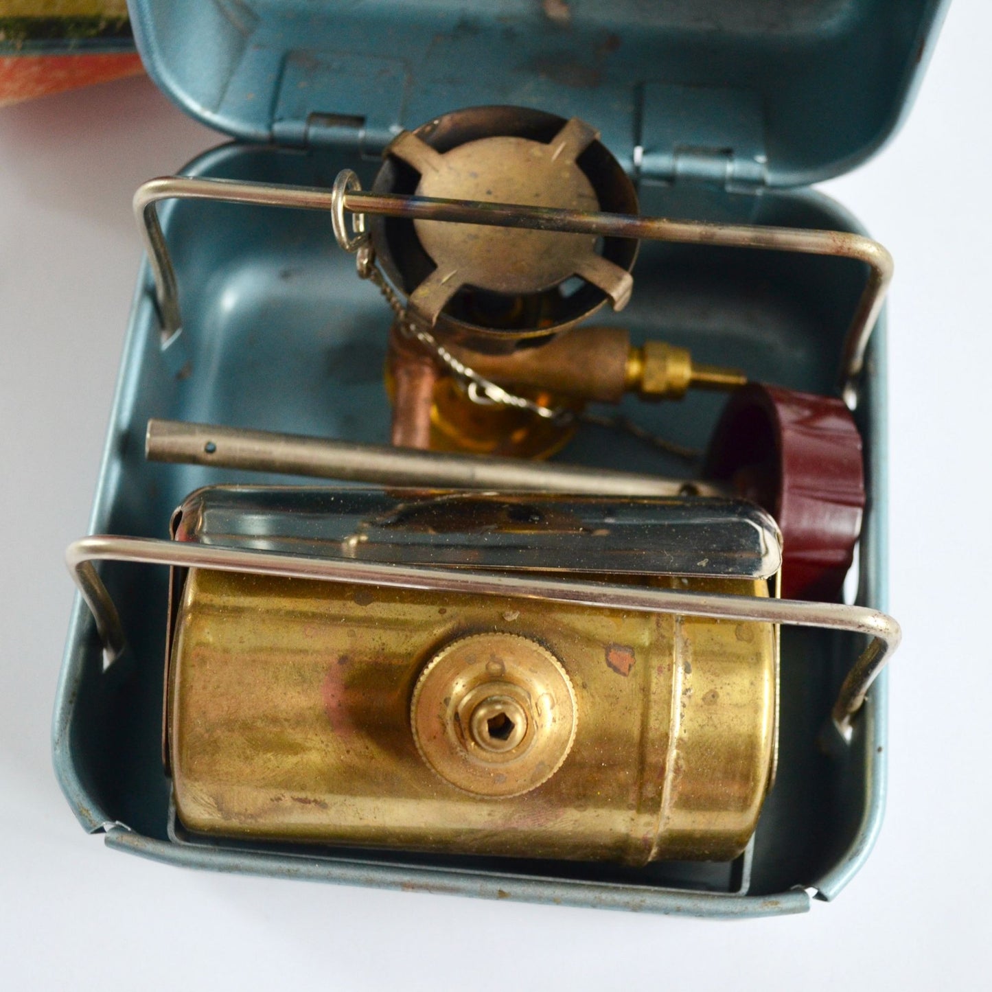 Vintage Optimus 8R Gas Camp Stove Made in Sweden UNTESTED