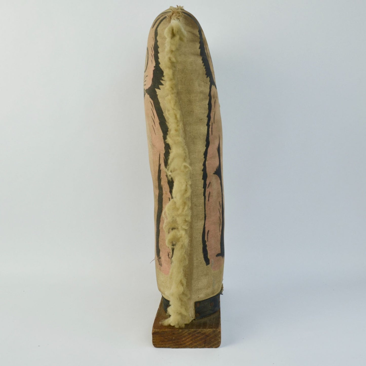 Vintage 1930s Era Carnival Knock Down Punk Cat Folk Art