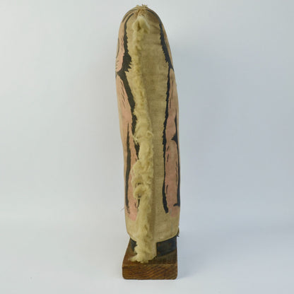 Vintage 1930s Era Carnival Knock Down Punk Cat Folk Art