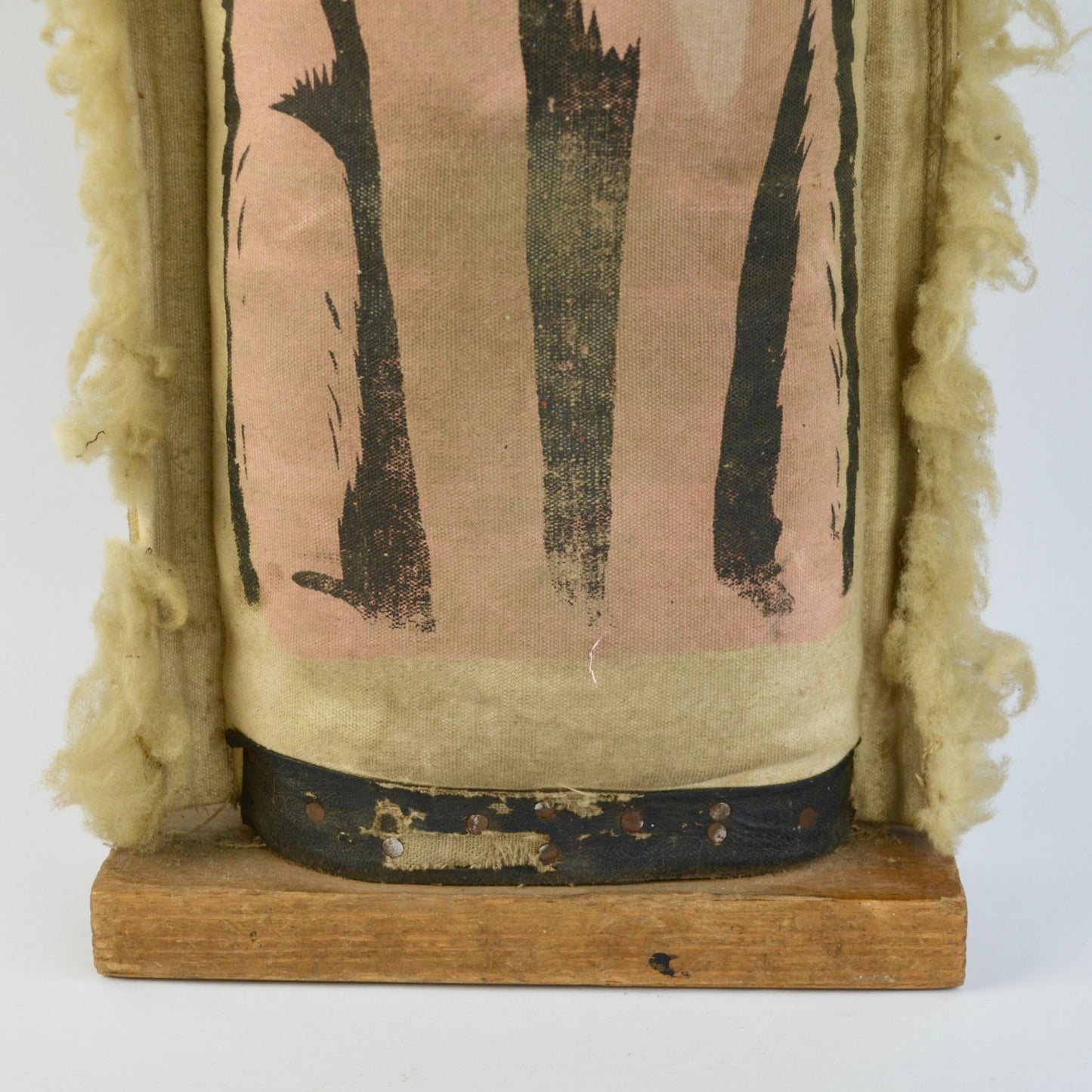 Vintage 1930s Era Carnival Knock Down Punk Cat Folk Art