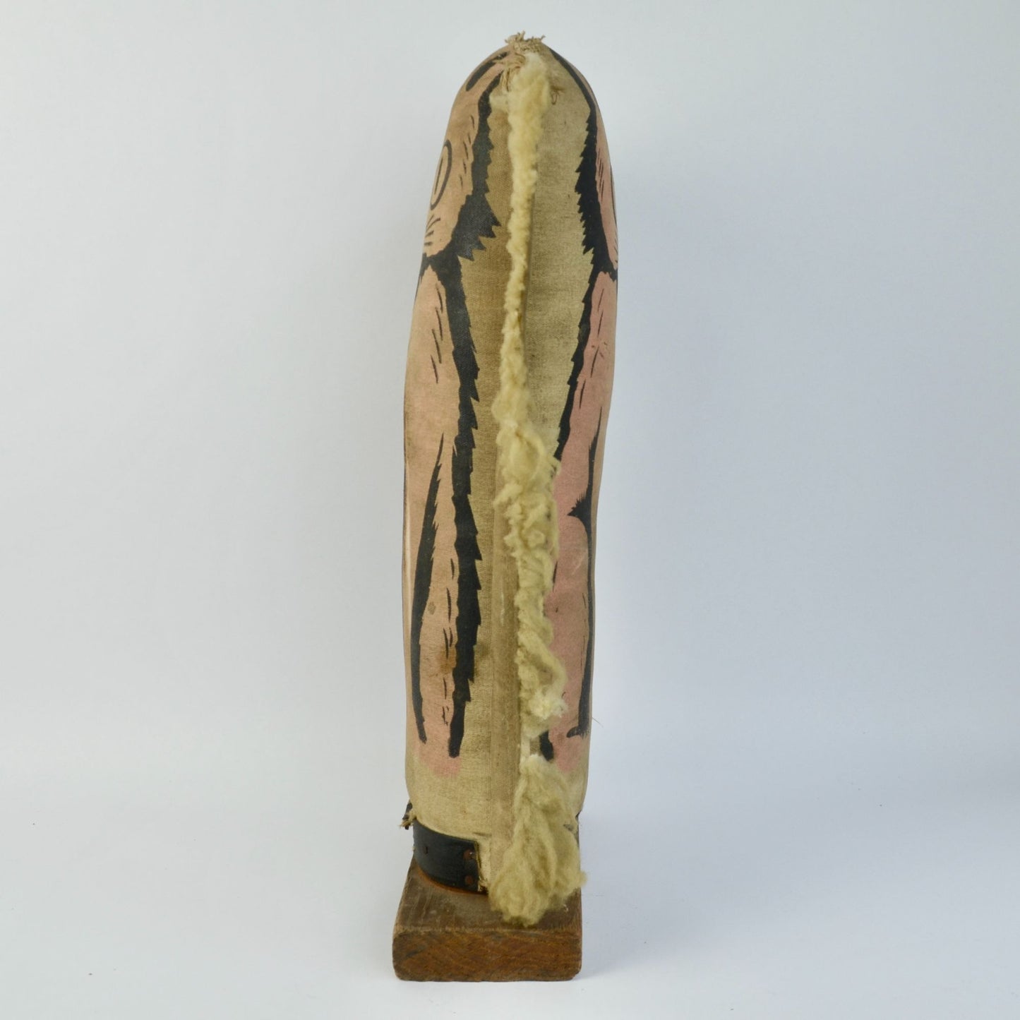 Vintage 1930s Era Carnival Knock Down Punk Cat Folk Art