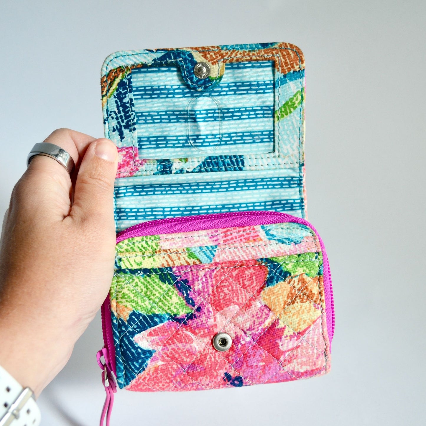 Vera Bradley Superbloom RFID Wallet