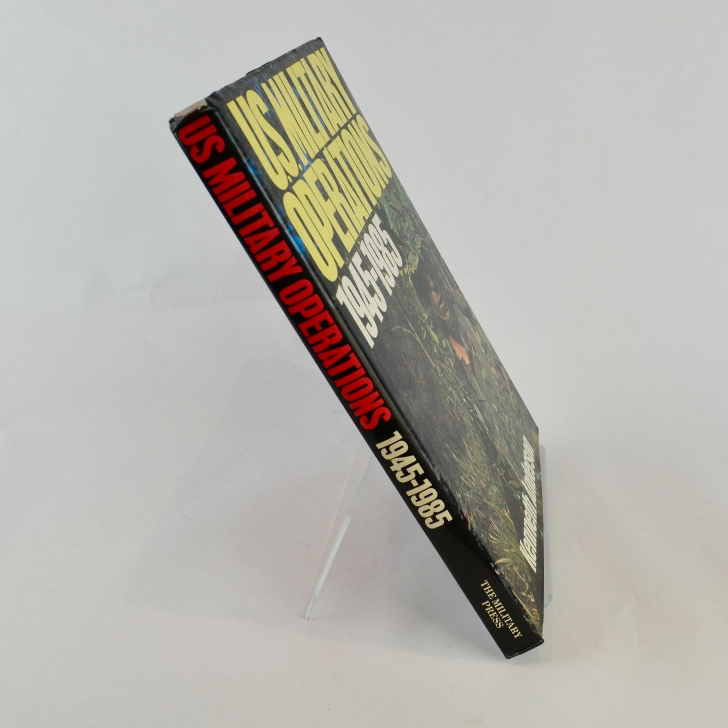 U.S. Military Operations 1945-1985 Vintage Hardcover Book by Kenneth Anderson
