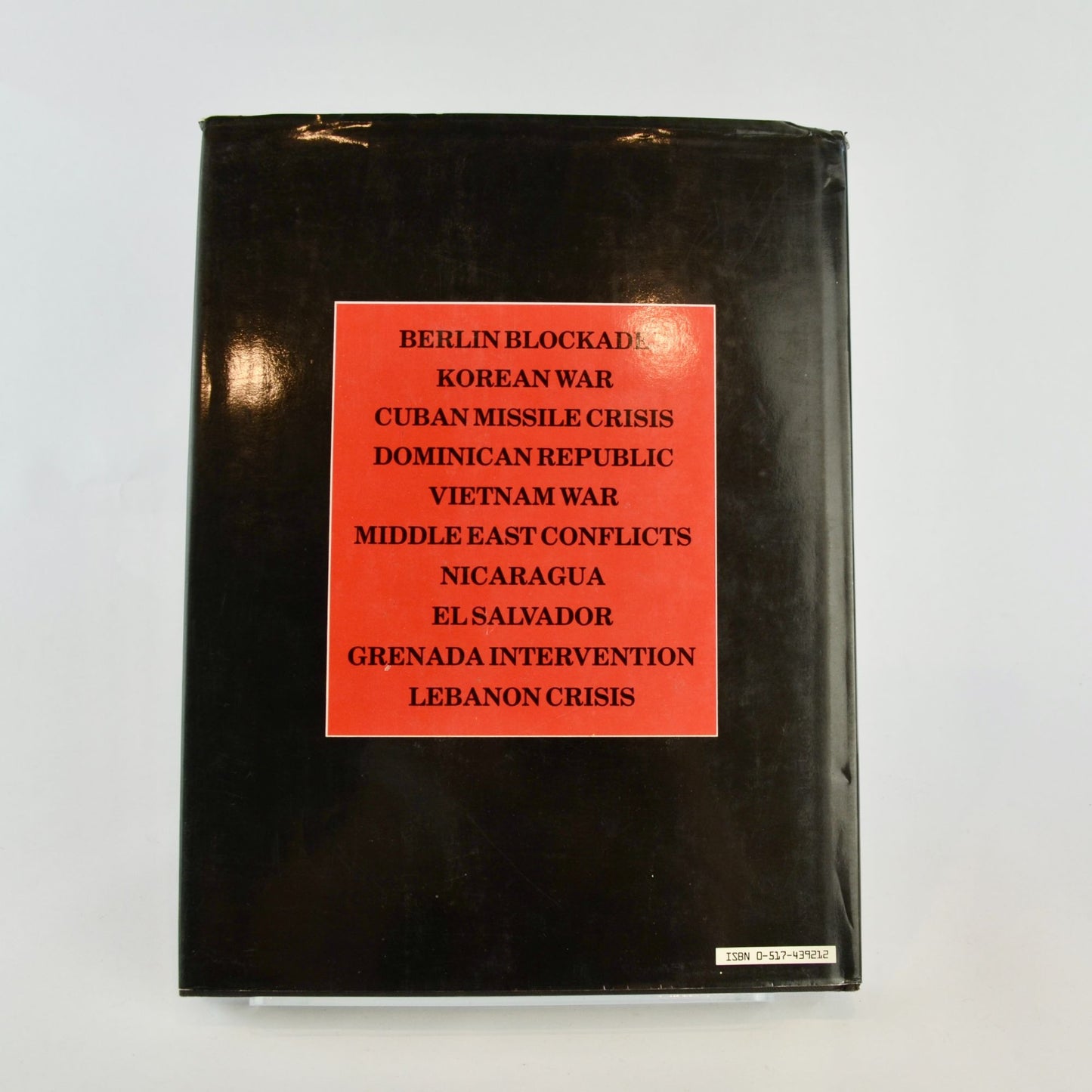 U.S. Military Operations 1945-1985 Vintage Hardcover Book by Kenneth Anderson