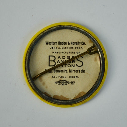 1937 Saint St Paul Minnesota Winter Sports Carnival Pin Button