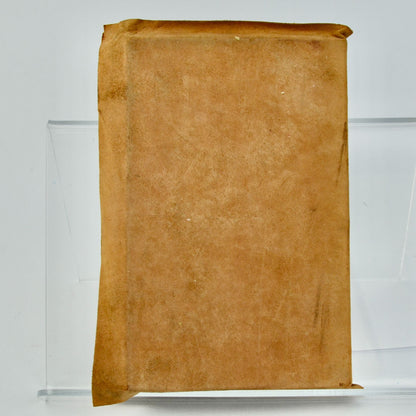 Antique Handpainted Leather Cover Evangeline Longfellow Book
