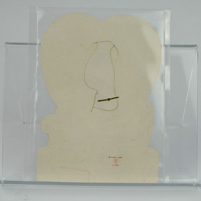 Vintage Let's Patch Things Up Mechanical Valentine Card