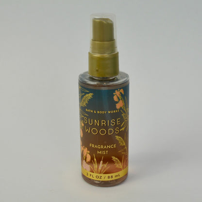 Bath Body Works Sunrise Woods Fragrance Mist 3 oz New