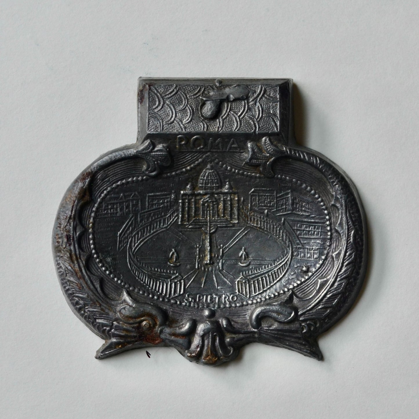 Vintage Rome Roma S Pietro Souvenier Silver