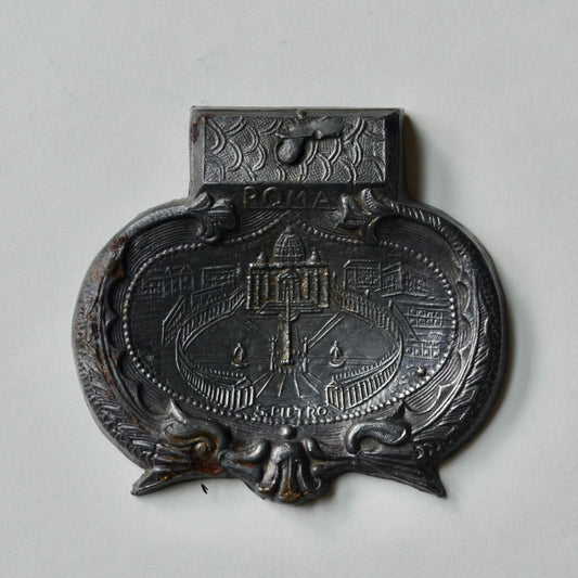 Vintage Rome Roma S Pietro Souvenier Silver