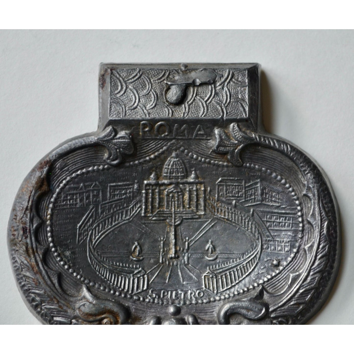 Vintage Rome Roma S Pietro Souvenier Silver