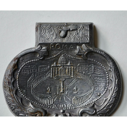 Vintage Rome Roma S Pietro Souvenier Silver