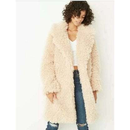 Wild Fable Faux Fur Teddy Bear Jacket