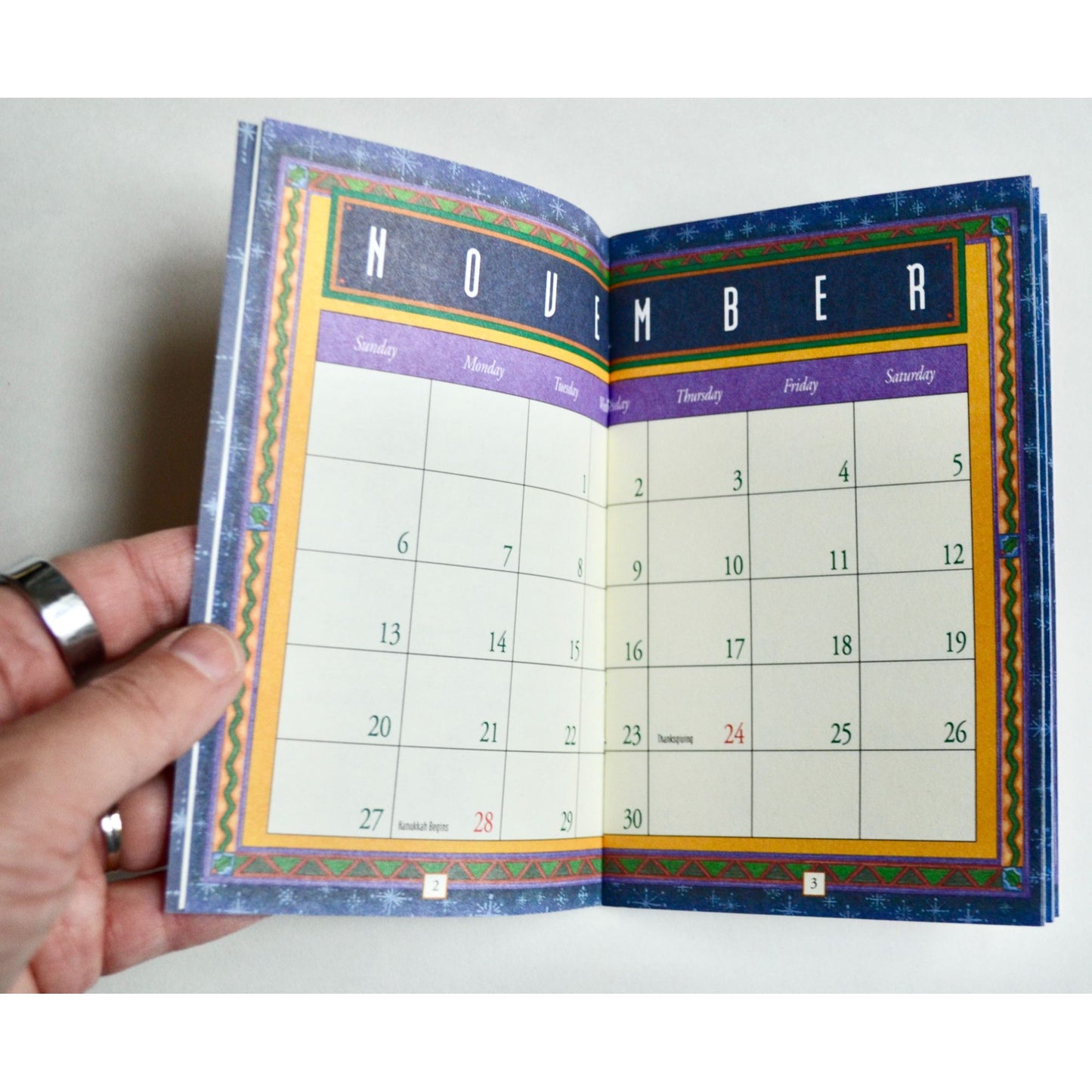 1994 Hallmark Holiday Planner Vintage New Unused NOS