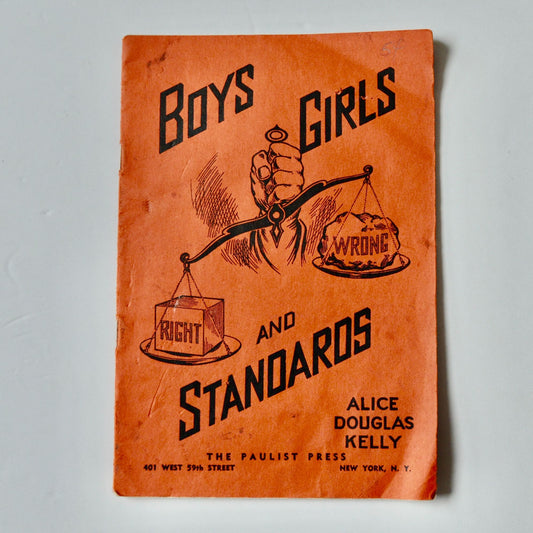 Boys Girls and Standards Alice Douglas Kelly Booklet