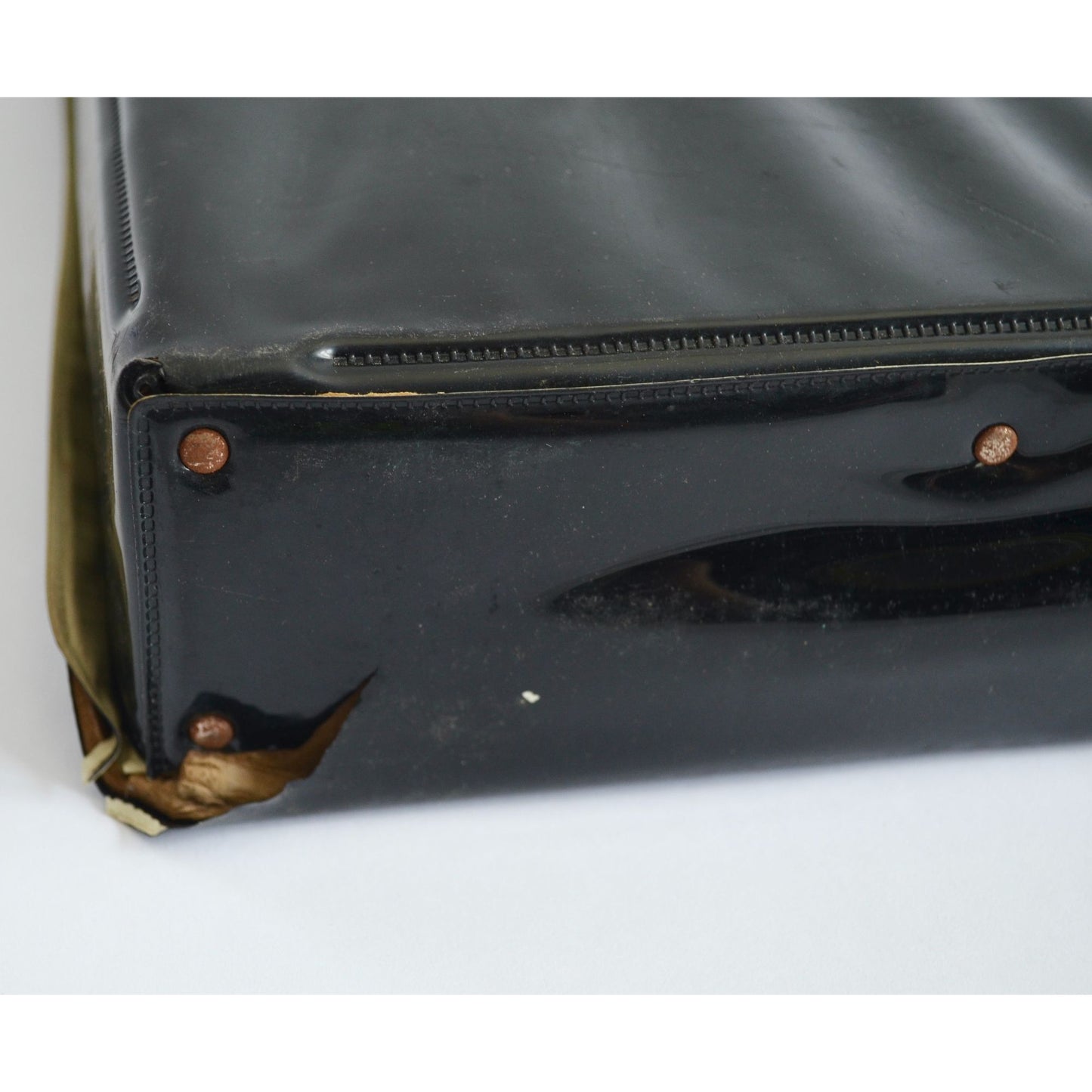 Vintage 1963 Midge Barbie's Best Friend Case Black Mattel