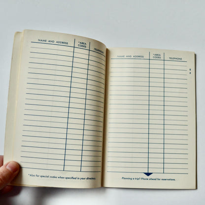 Blue Book of Telephone Numbers Northwestern Bell Telephone Company