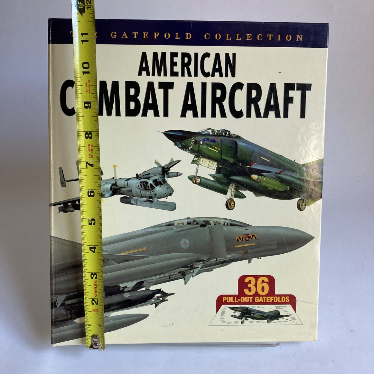 The Gatefold Collection American Combat Aircraft Book w/36 Pull-out Airplanes