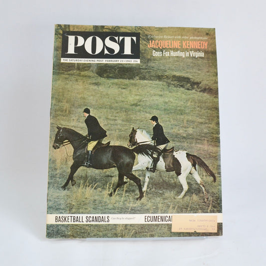 The Saturday Evening Post February 23 1963 Vintage Magazine