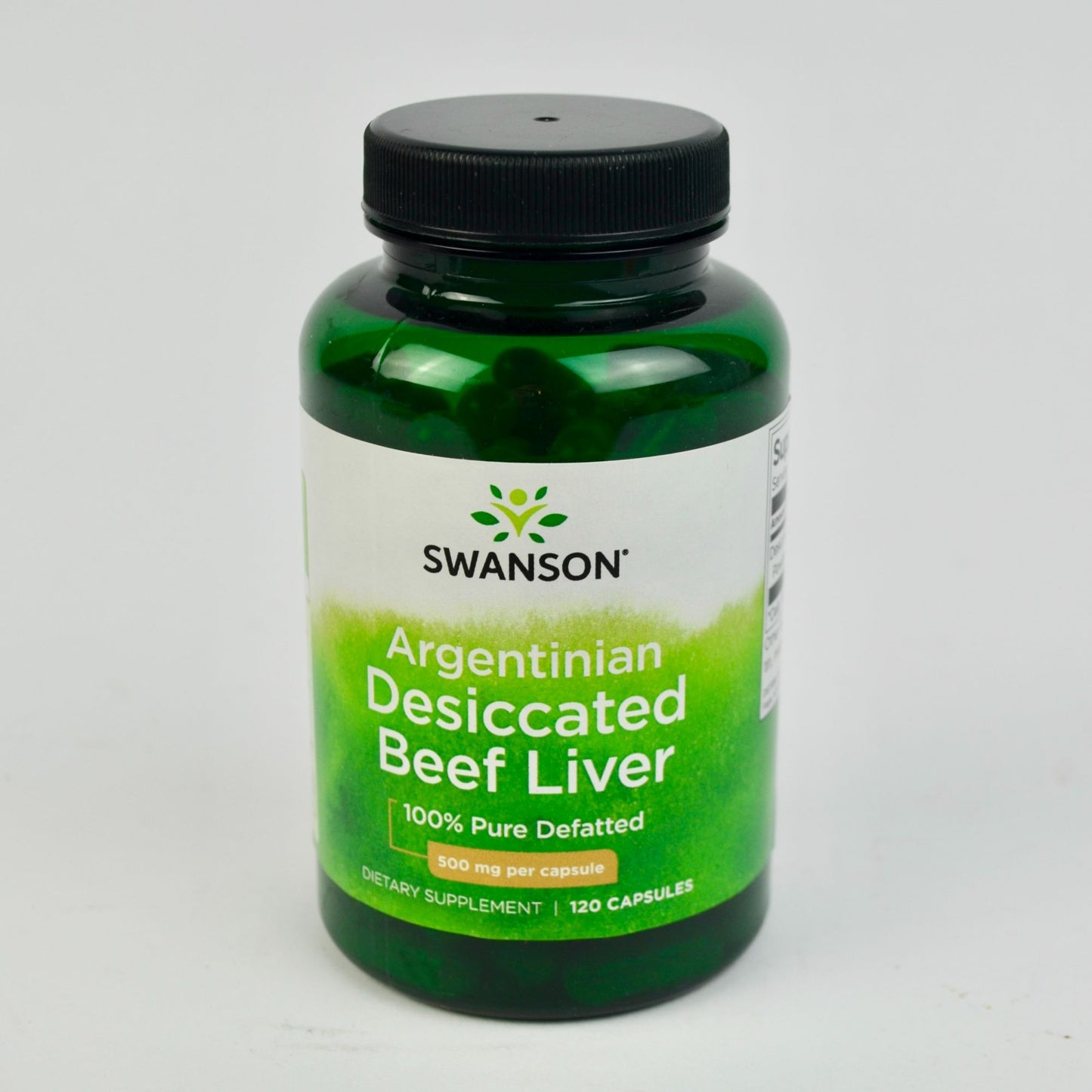 Swanson Argentinian Desiccated Beef Liver 500 mg New/Sealed EXP 01/27