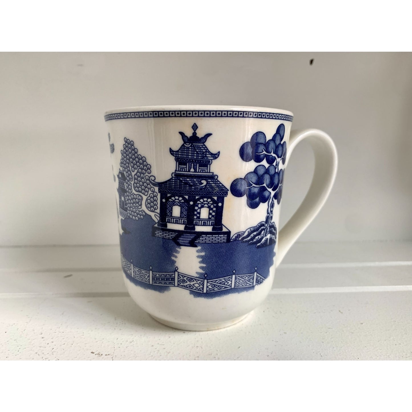 Johnson Bros. Blue China Ceramic Coffee Mug