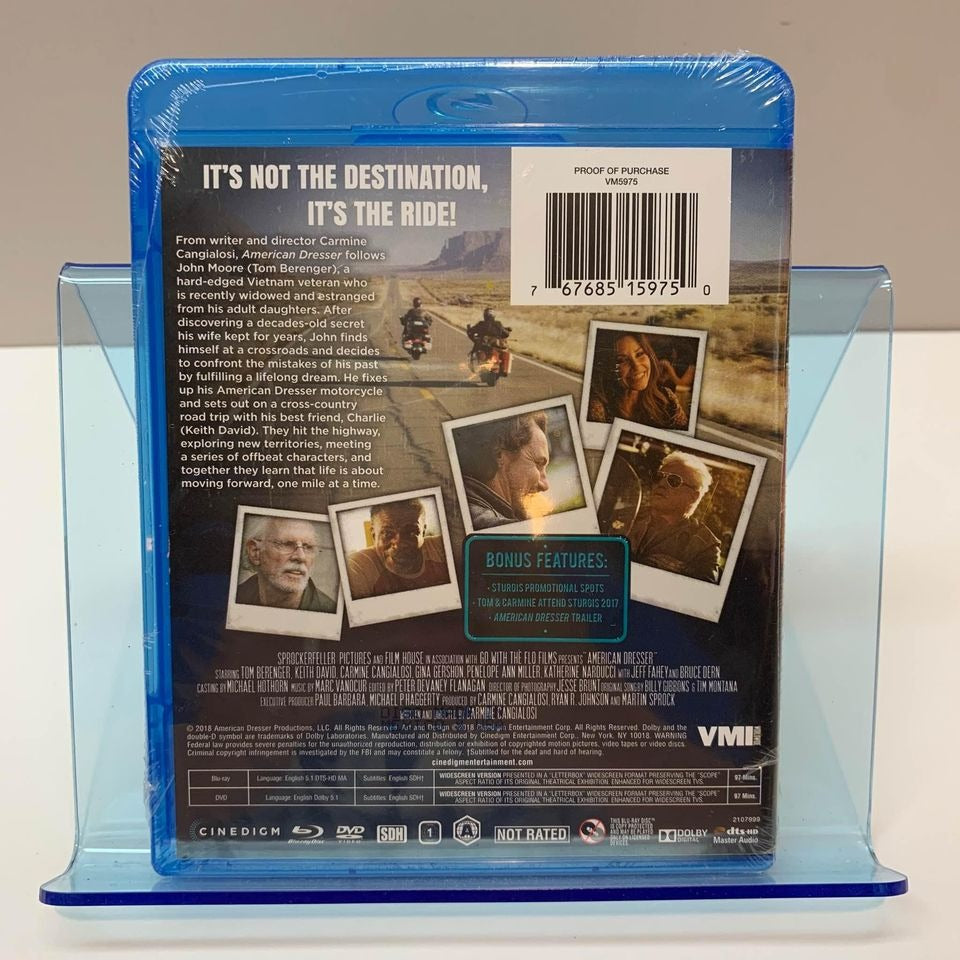 NEW American Dresser Blu-Ray & DVD