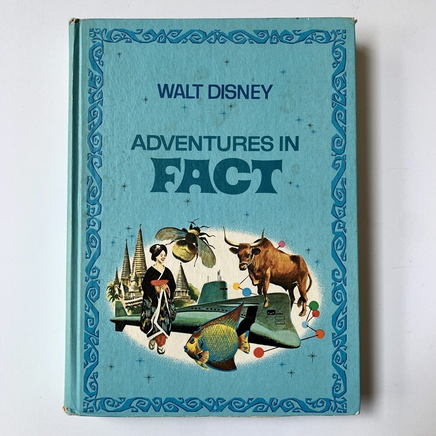 WALT DISNEY ADVENTURES IN FACT 1970 HC The Disney Parade