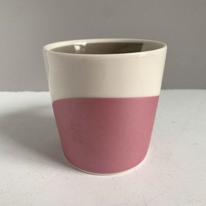 Starbucks 2005 Pink Gray Swirl Coffee Mug