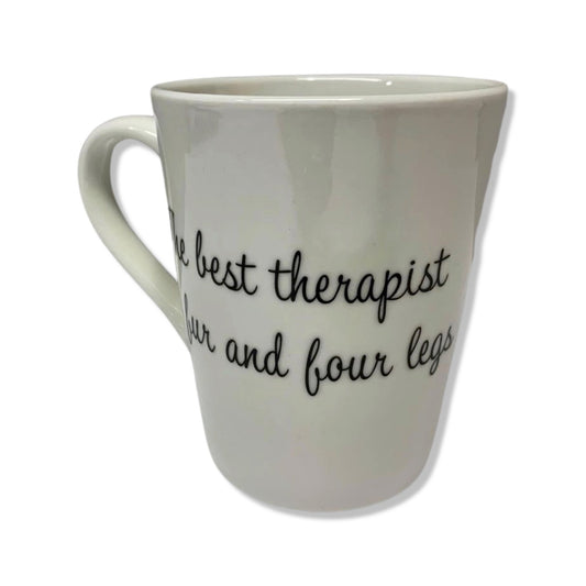 NEW The Best Therapist Has Fur and Four Legs Coffee Mug